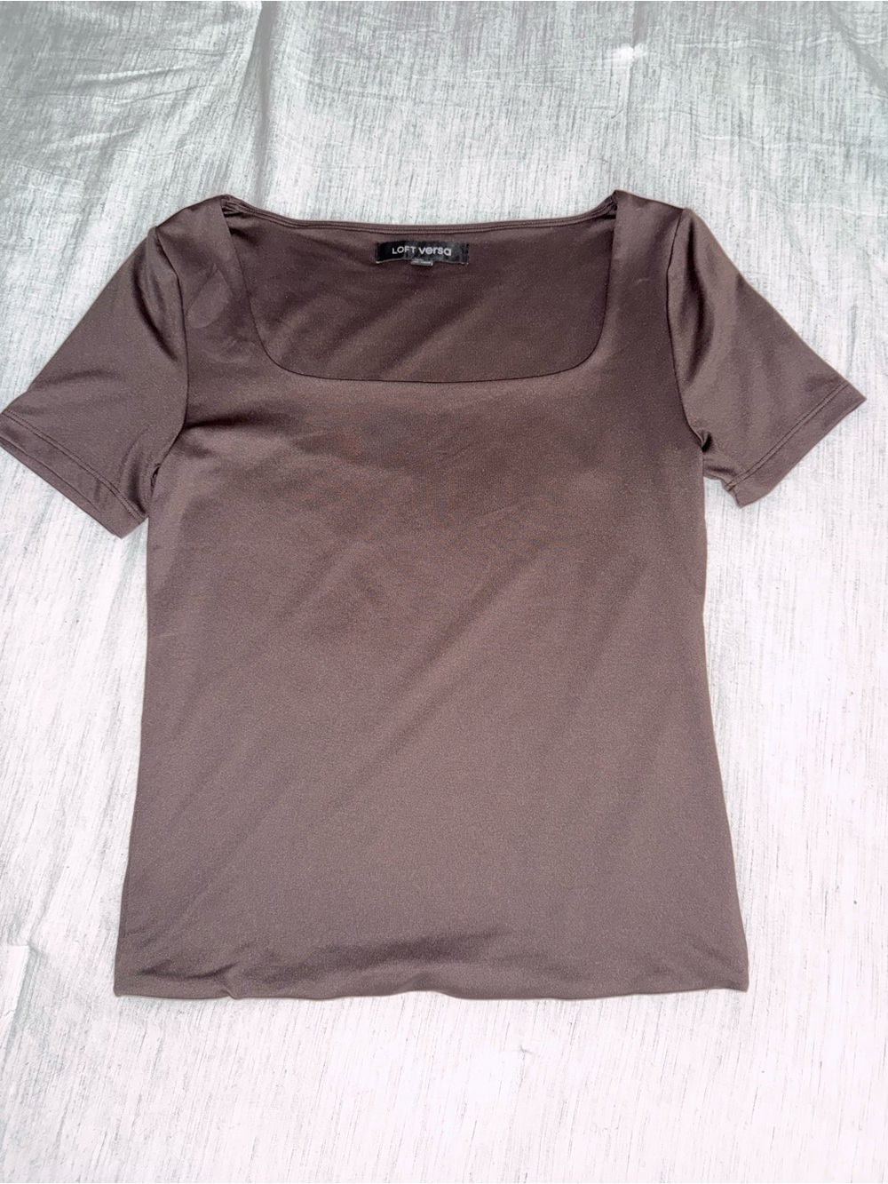 Like new LOFT Versa Square neck tshirt medium - Picture 5 of 5